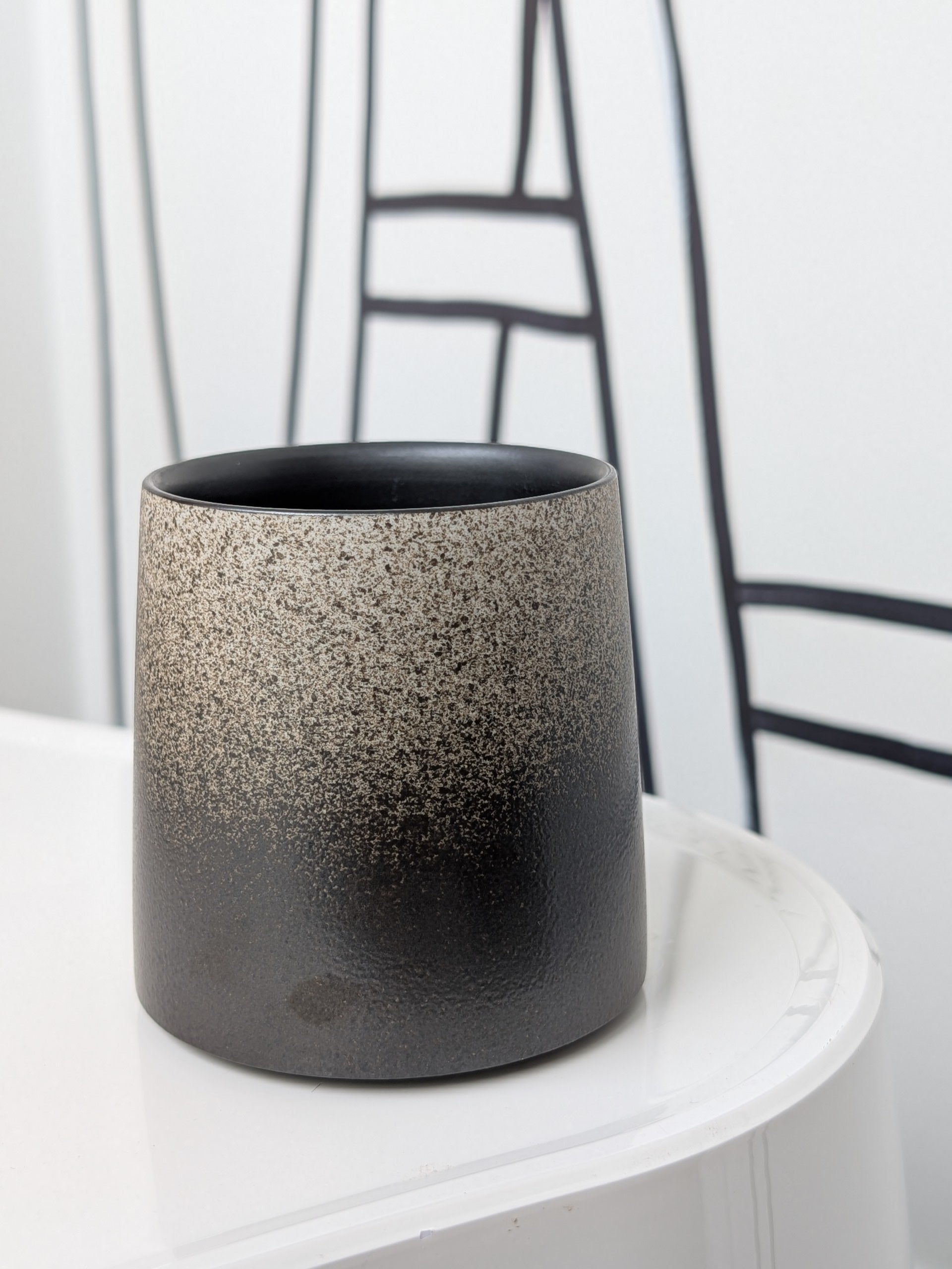 Front view of the dune glow cup